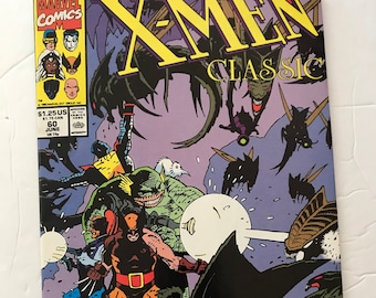 X-Men Classic 60 - Mike Mignola Art!  (1991, Black Panther, Dr Strange  VF/NM, Uncanny X-men, Dark Phoenix, The Brood)