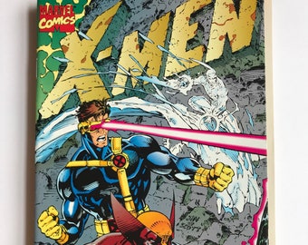 Jim Lee's X-men 1 - Deluxe Gatefold Cover (First Printings, VF/NM Condition, 1992, Marvel Comic Book Lot)