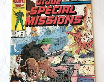 GI Joe Special Missions 2 -  (First Prints, VF/NM Condition, Marvel Comics, Mike Zeck, Transformers, Roadblock)