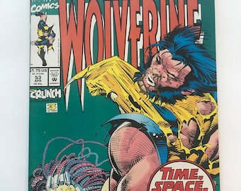 Wolverine 53 - Cosmic Crunch Part 3 (Marvel Comics, 1992, Marc Silvestri Art, VF/NM Condition, Uncanny X-men)
