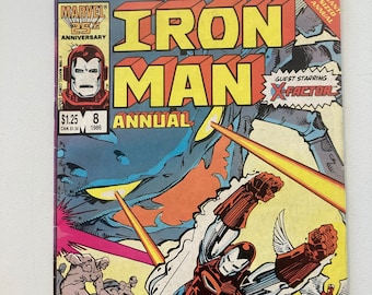 Invincible Iron Man Annual 8 (1983): Portada de Walt Simonson, X-Factor