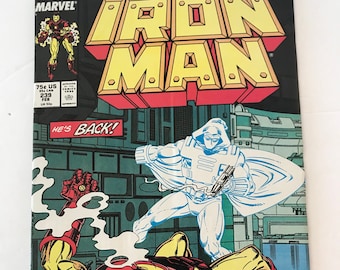 Iron Man #239 (1987): Tidigt spökframträdande, VF/NM-skick