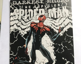 Superior Spider-Man 22- Darkest Hours - Venom (Marvel Comics Books, Dan Slott, VF/NM Condition, Into The Spiderverse)