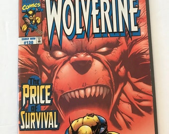 Wolverine #130: Wendigo, Leinil Yu Early Art (1999, First Print)
