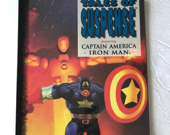 Historias de suspense 1: Capitán América e Iron Man - Cubierta de acetato de lujo (VF/NM)