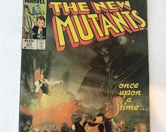 The New Mutants #22: Bill Sienkiewicz Art, Rare Newsstand Edition
