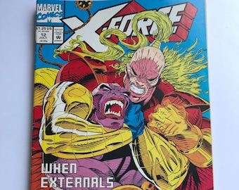 X-force #4 (november 1991) - With Cable, Domino, Spider-man