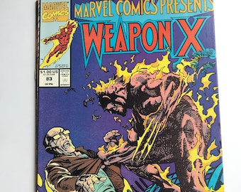 Marvel Comics Presents: Weapon X 83 (1991, Marvel Comics Barry Windsor Smith, VF/NM Condition, X-men)