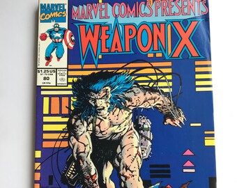 Marvel Comics Presents: Weapon X 80 (1991, Marvel Comics, Barry Windsor Smith, FN, Old Man Logan, X-men)