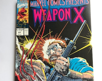 Marvel Comics Presents: Weapon X 81 (1991, Marvel Comics, Barry Windsor Smith, VF/NM, Old Man Logan, X-men)