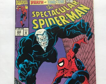 Spectacular Spider-man 204 - Death of Tombstone Part 1 (1995, VF