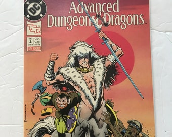Advanced Dungeons and Dragons Comic #2 (1988, VF/NM)