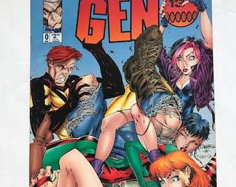 GEN 13 - #0 J. Scott Campbell (Jim Lee, Image Comics, First Printing, VF/NM Condition, First Issue, First Series - 1994)