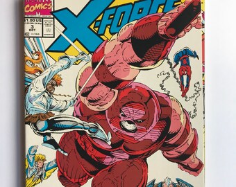 Rob Liefeld's X-force 3- Todd McFarlane Spider-man Corssover (Marvel Comics, Very Fine/NM Condition, X-men, 1991)