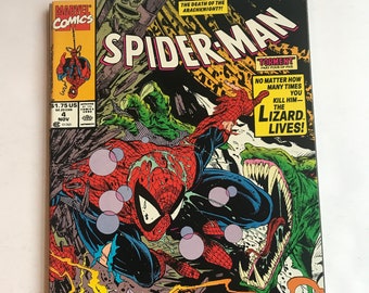 Todd McFarlane Spider-man 4 (Spider-man Torment, Near Mint Condition, Marvel Comics, The Lizard)