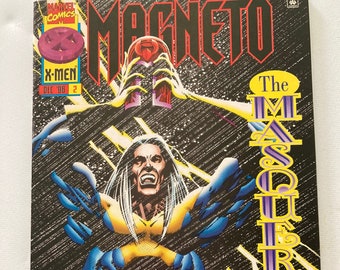 Magneto 2 - Limited Series Chronicling Magneto As An X-men Dating Rogue (First Printings, VF/NM Condition, 1996, Marvel Comic, X-men)