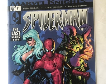 Marvel Knights Spider-Man 11 - 2nd Appearance of Mac Gargan As Venom!  (Mark Millar, VF/NM Condition, Marvel Comic, Green Goblin, Black Cat)