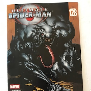 Ultimate Spider-man 128 - Venom Returns Part 6 of 6! - Very Hot Issue (Brian M. Bendis, Mark Bagley, VF/Near Mint Condition, Venom)