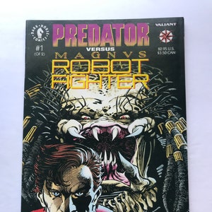 Predator vs Magnus The Robot Hunter 1  (First Printings, VF/NM, Dark Horse Comics, Aliens, Berry Windsor Smith, Prey)