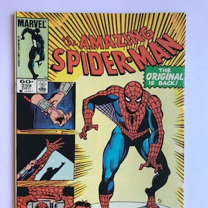 May include: The Amazing Spider-Man comic book issue 259, dated December 1984, features a red and blue costumed hero on the cover. The text includes The Amazing Spider-Man, The Original Is Back!, Plus The Never-Before-Told True Story Of Mary Jane Watson!, and The Hobgoblin Strikes!.