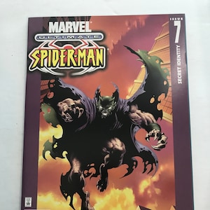 Ultimate Spider-Man - 7 - Great Power Część 7 z 7 (Brian Michael Bendis, Mark Bagley, VF Condition, Marvel Comic Book)