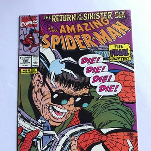 Amazing Spider-Man 339 - Erik Larsen -  Revenge of the Sinister 6 - Part 6  (First Print, VF/NM Condition, 1991, Doc Ock, Hobgoblin)
