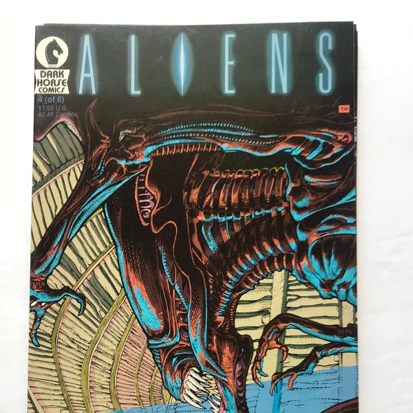 Dark Horse Presents: Aliens 4 van 6 - Originele serie, moeilijk te vinden 2e druk (VF/NM-conditie, Dark Horse Comics)
