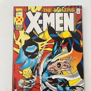 Amazing X-men- Age of Apocalypse 12 (First Issue, First Printings, Very Fine/Near Mint, 1995. X=Men 97, Storm, Wolverine)