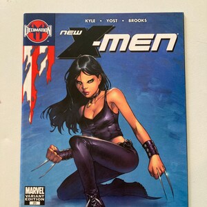 Nowy X-Men 20 Rzadki, bardzo poszukiwany wariant X-23 - Wolverine (Stan Lee, VF/stan prawie idealny, komiks Marvela, X-men)