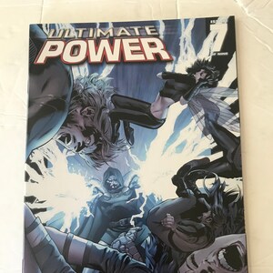 Ultimate Power 7 – (Greg Land, VF/NM, komiks Marvela, Avengers, Spiderman, Squadron Supreme, X-men, Hulk)