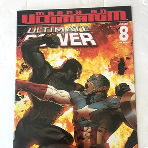 Ultimate Power 8 – (Greg Land, VF/NM, komiks Marvela, Avengers, Spiderman, Squadron Supreme, X-men, Hulk)