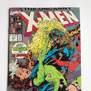 Uncanny X-men #269 - First Appearance of Savage Land Rogue!  Highly Sought Issue! (Jim Lee, 1990, Very Fine/NM Condition, Avengers)