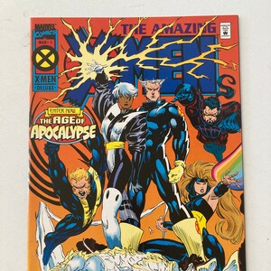 Amazing X-men- Age of Apocalypse 1  (First Issue, First Printings, Very Fine/Near Mint, 1995. X=Men 97, Storm, Wolverine)