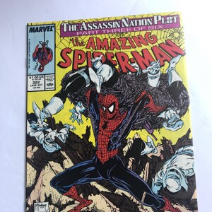 Todd McFarlane Amazing Spider-man 322   (Todd McFarlane, VF/NM  Condition, 1989, Avengers Endgame)