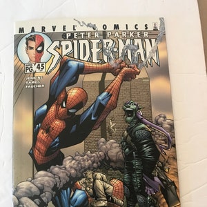 Peter Parker Spiderman 45 - Zielony Goblin (Humberto Ramos, stan VF/prawie idealny, komiks Marvela)