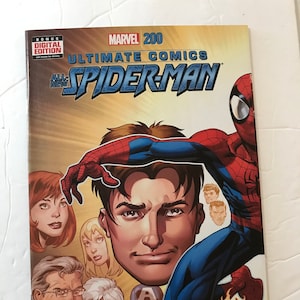 Ultimate Spider-man 200 Return of Peter Parker! (Brian Michael Bendis, Mark Bagley, VF/NM, Marvel Comics, Miles Morales)