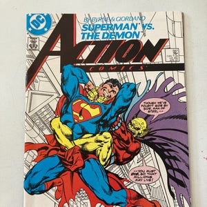 Action Comics 587 - John Byrne Issue (Very Fine/NM Conditions, 1987, DC Comics, Action Comic Book Lot)