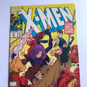 X-men 21 - Return of Psylocke (VF/NM, Marvel Comics, 1994, Wolverine, Uncanny X-men, Gambit)