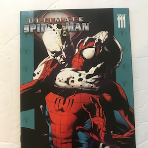 Ultimate Spider-man 111 - Final Mark Bagley Issue - First Appearance of the Spot (Brian Bendis, Miles Morales VF/NM, Across The Spiderverse)