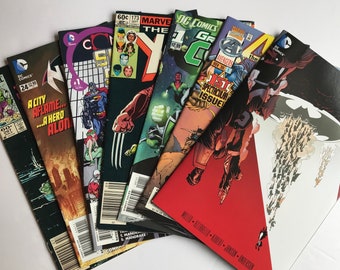 Comic-Blinde Box/Grab Bag (VF/Near Mint Zustand, 12 hochwertige Bücher für 30 Dollar, Comic-Bücher, Marvel DC, Bild, Dark Horse)