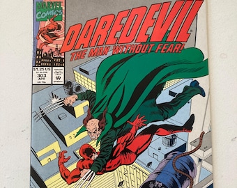 Daredevil #302 Comic-Buch: Kingpin & Die Eule, 1990 (VF / NM)