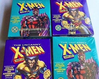 ジム・リー X-メン トレーディングカード：1992年シリーズ1 未開封ボックス