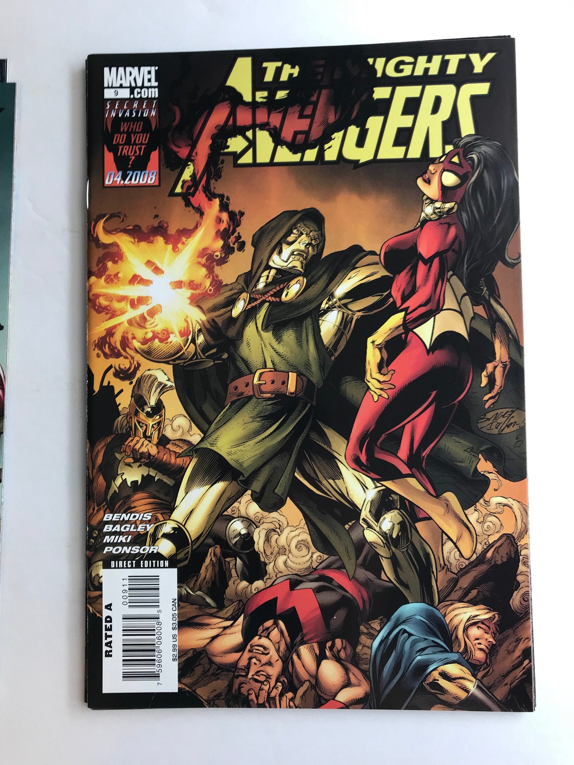 The Mighty Avengers 9 Venom Bomb Dr. Doom Spider-woman - Etsy Singapore