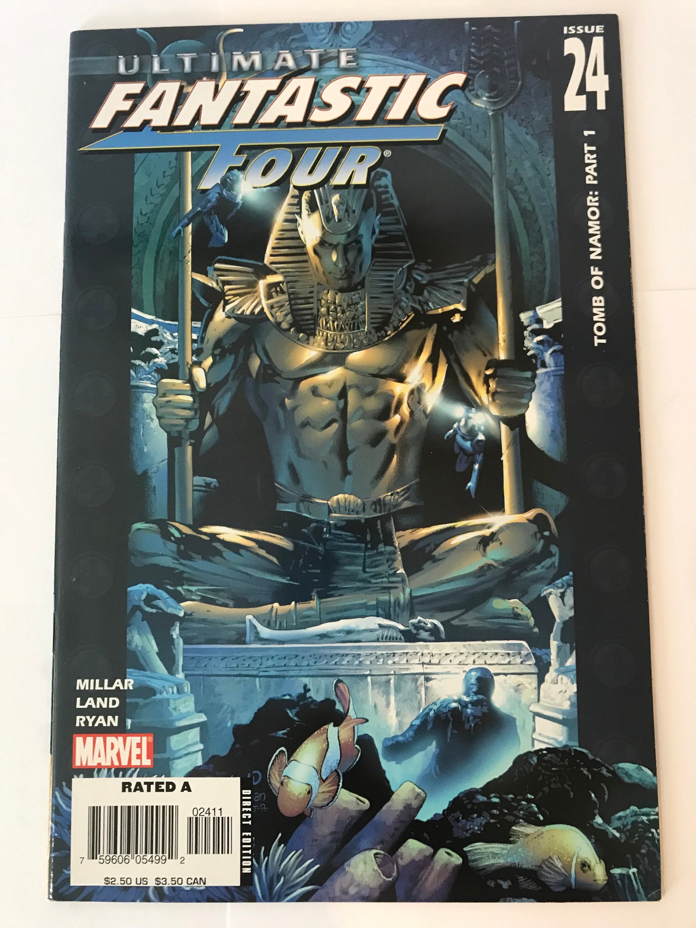 Ultimate Fantastic Four 24 - First Appearance of Ultimate Namor