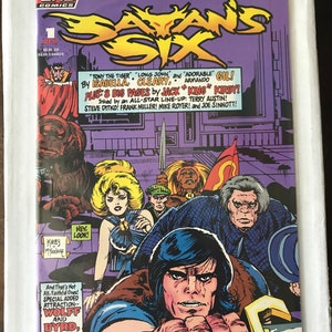 Satan's Six #1 Comic Book - Kirby & McFarlane, 1993 Topps