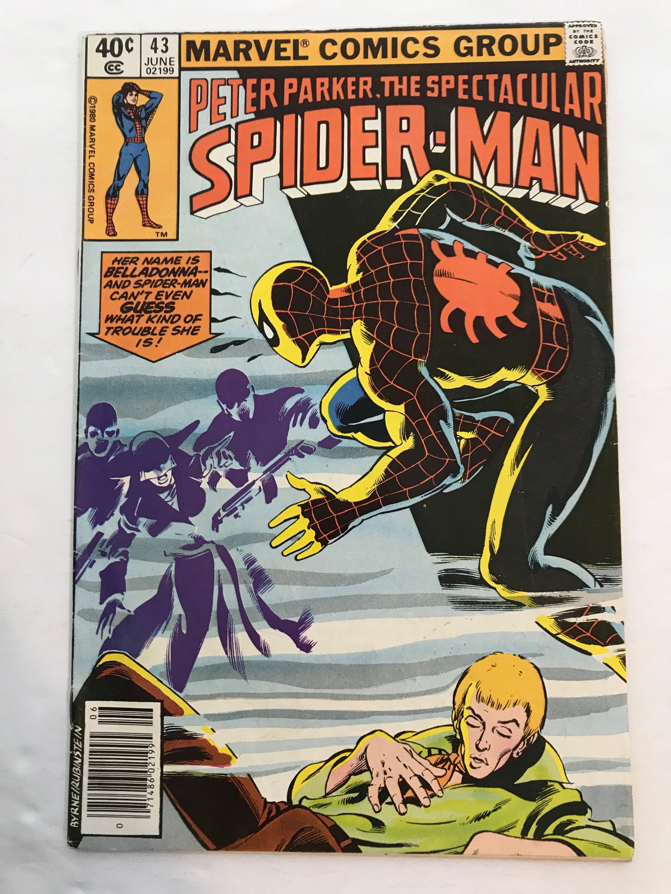 スペクタキュラー・スパイダーマン 43 - ジョン・バーンの逆さ