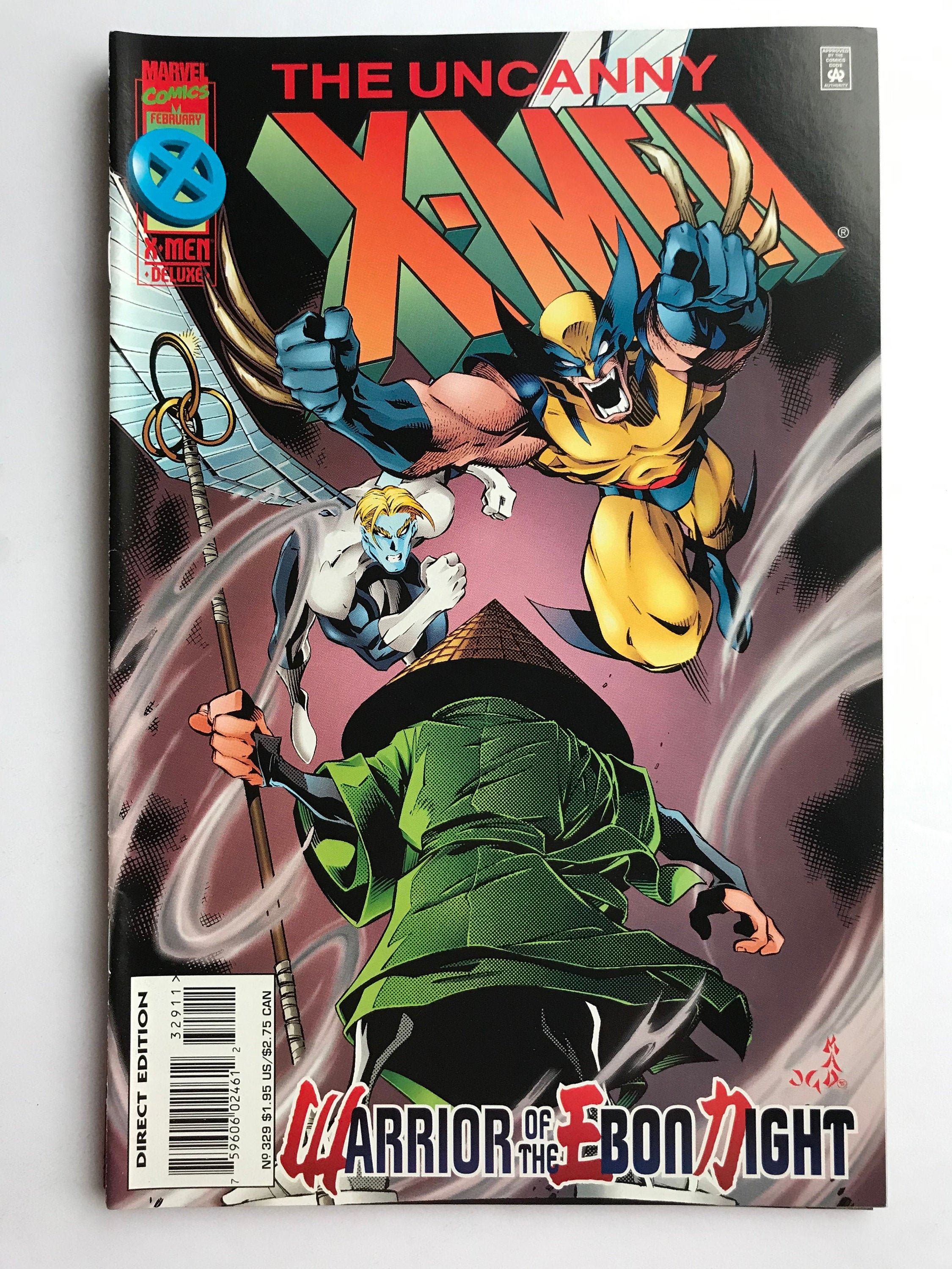 Uncanny X-men #329: Sabretooth Vs Psylocke, Joe Madureira Art