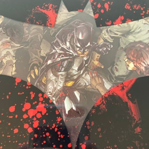 DCeased 1 Stunning Batman Acetate Cover First Prints, Very Fine/NM Condition, DC Comics, Zombies, Justice League imagen 2