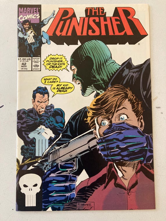 Punisher #42 (marvel Comics, 1993) Ron Wagner Cover, Mark Texeira
