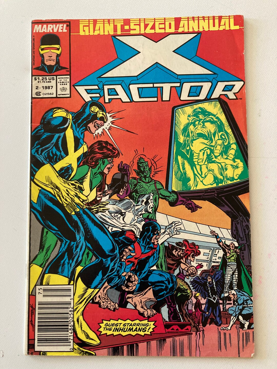 The X-factor Giant Sized Annual 2 - Newsstand Edition (VF/FN